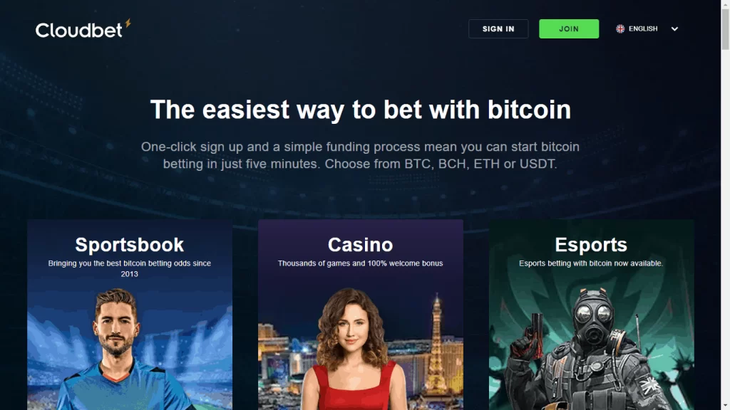 CloudBet bonuses