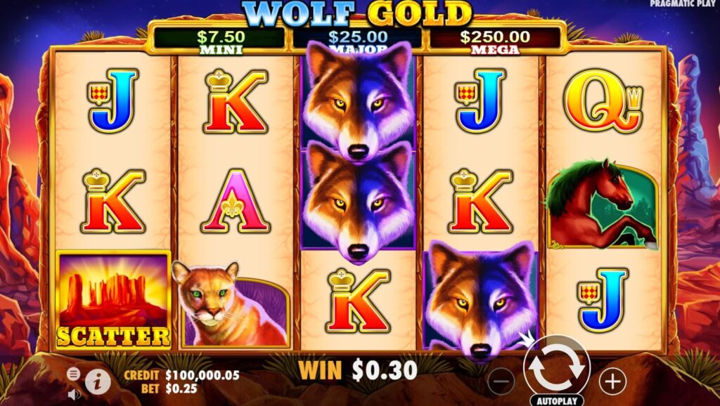wolf gold slot 