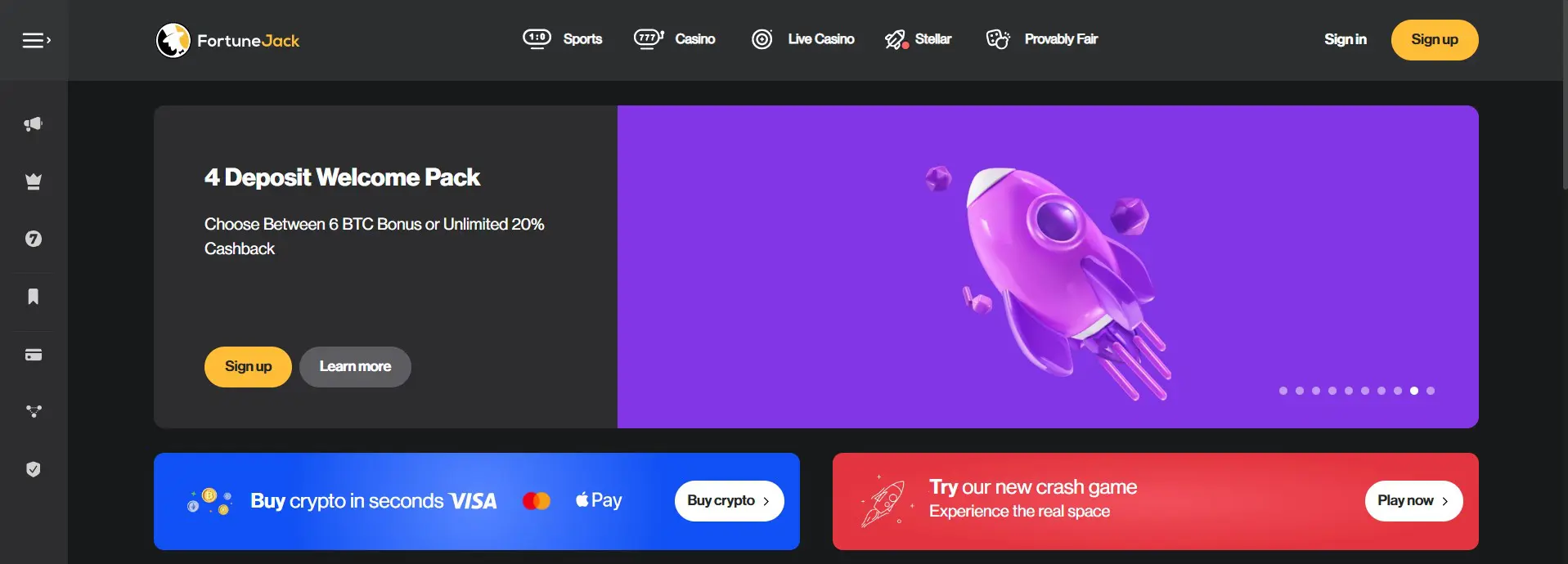 FortuneJack 2025 in USA 💰【FULL Crypto Review & Bonus】